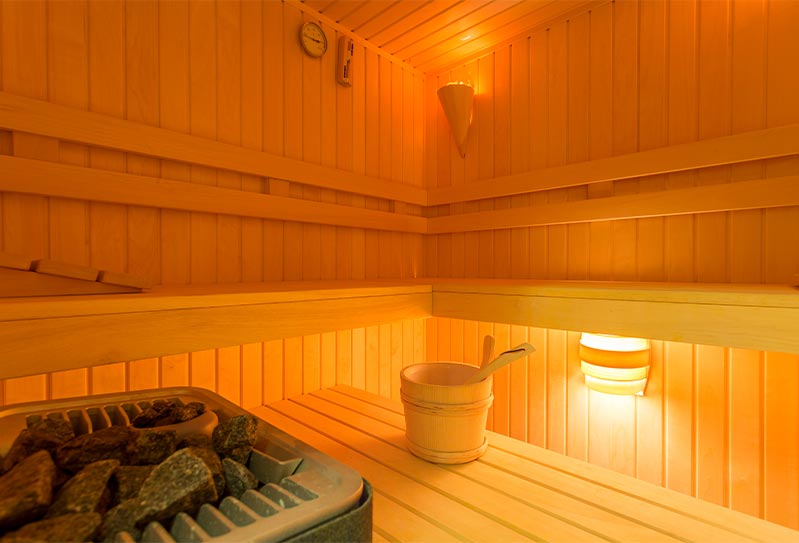 Finnische Sauna